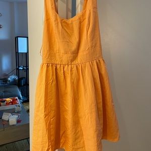 Cute orange dress in S.